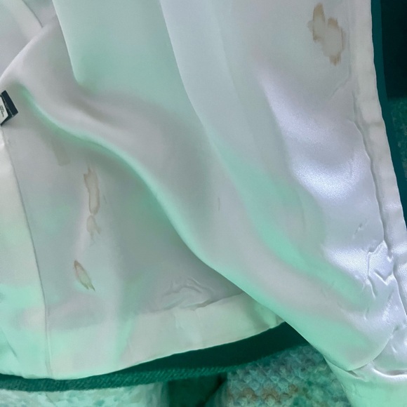 Kate Spade Green Striped Wool Coat - Picture 8 of 11